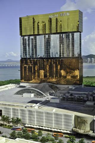 A rendering of the MGM Macau.